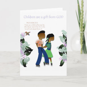 Inspirational greeting card