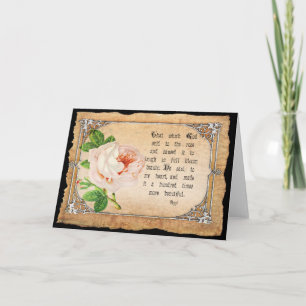 Inspirational Greeting Card