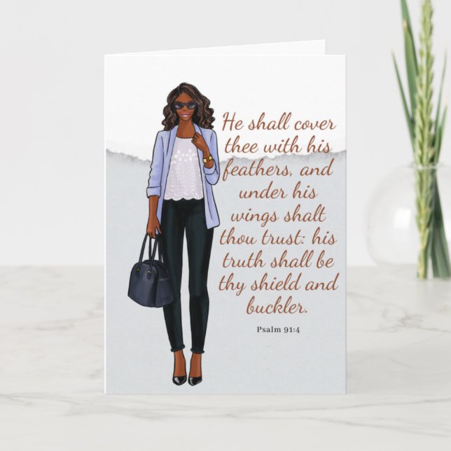 Inspirational greeting card (Front)