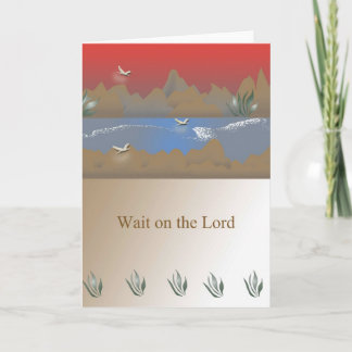 Inspirational greeting card
