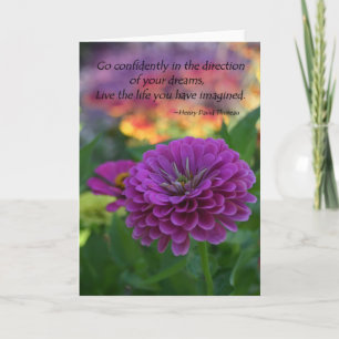 Inspirational greeting card confidence quote gifts