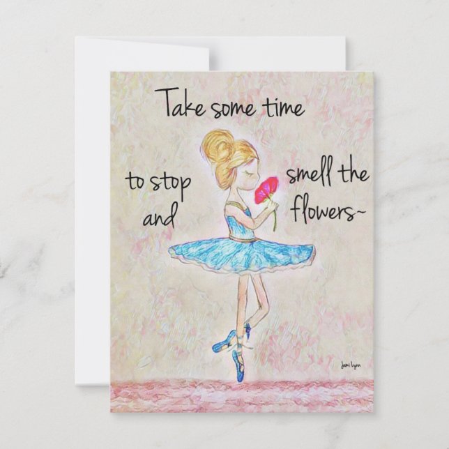 Inspirational Greeting Card Personalize it (Front)
