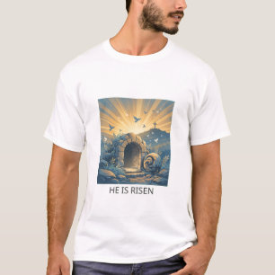 Inspirational He Is Risen Shirt - Easter Gift