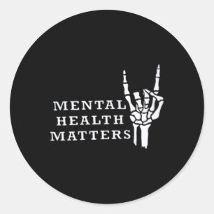 Inspirational Health Problems Motivational Classic Round Sticker