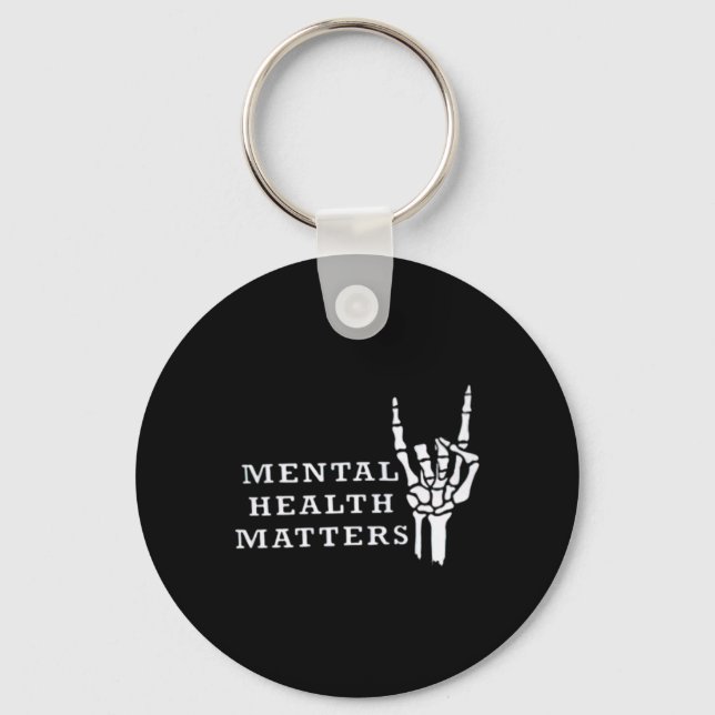 Inspirational Health Problems Motivational  Keychain (Front)