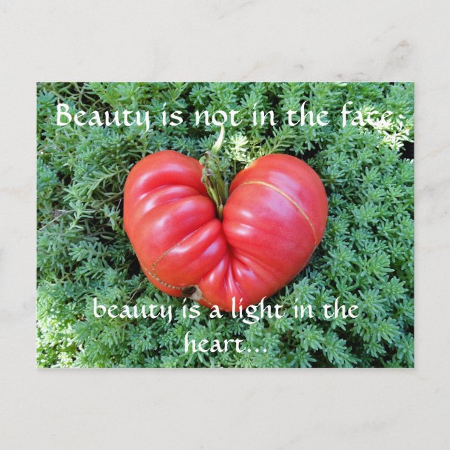 Inspirational Heart Postcard (Front)