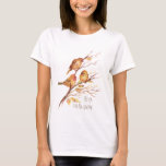 Inspirational His Eye is on the Sparrow, T-Shirt