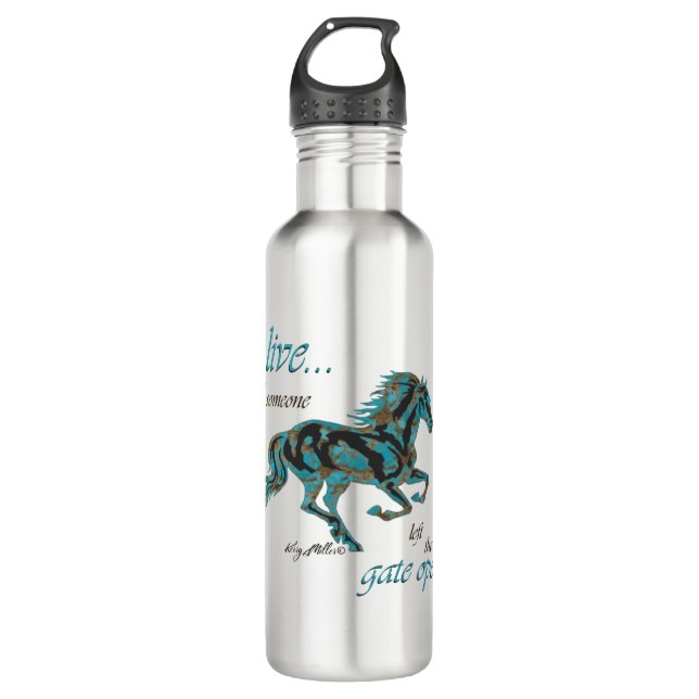 Inspirational Horse 710 Ml Water Bottle (Front)