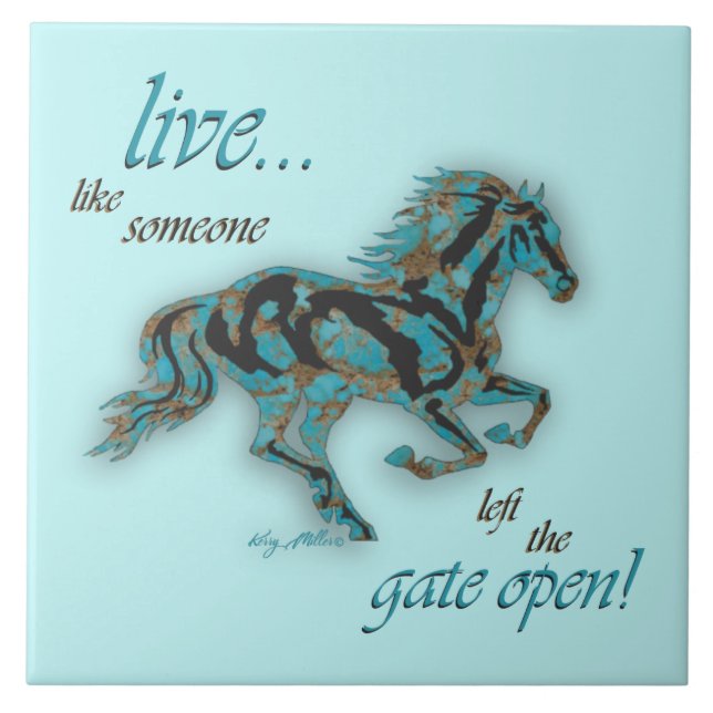 Inspirational Horse Tile (Front)