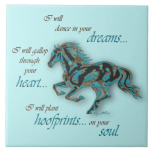 Inspirational Horse Tile