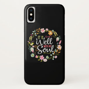 Inspirational, it is well with my soul Case-Mate iPhone case