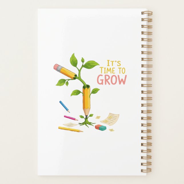 Inspirational "It's Time to Grow" Pencil Plant  (Dos)