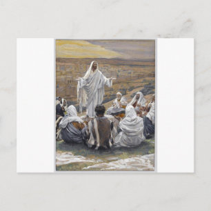 Inspirational Jesus Bible Faith Hope Love Postcard