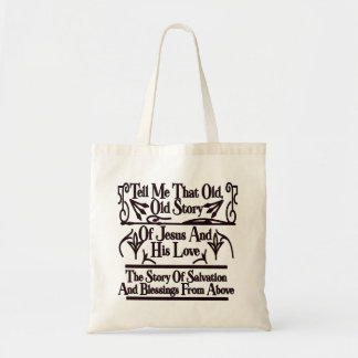 Inspirational Jesus Saying Tote Bag