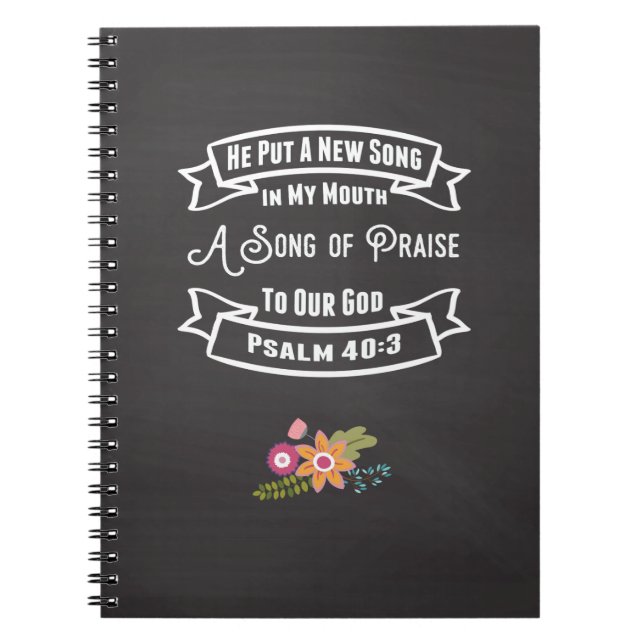 Inspirational Journal A New Song In My Mouth (Front)