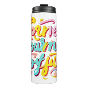 "Inspirational Journey Colours" Thermal Tumbler