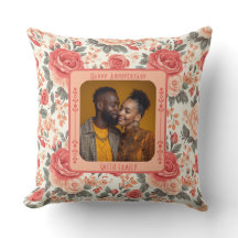 Inspirational Keepsake Marriage Throw Pillow