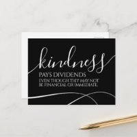 Inspirational Kindness Pays Dividends ...