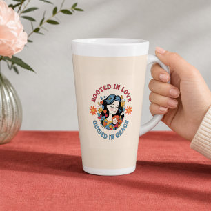 Inspirational latte mug