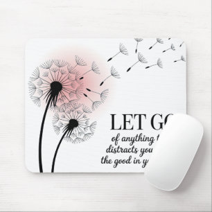 Inspirational Let Go Mouse Pad