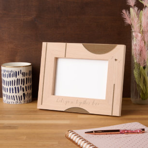  Inspirational "Let’s Grow Together" Picture  Etched Frames