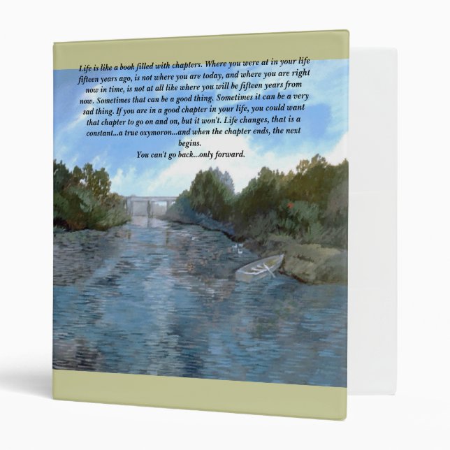 Inspirational Life Changes Binder (Front/Inside)