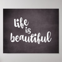 Inspirational Life is Beautiful Quote