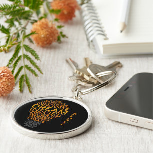 Inspirational Light Bulb custom key chain
