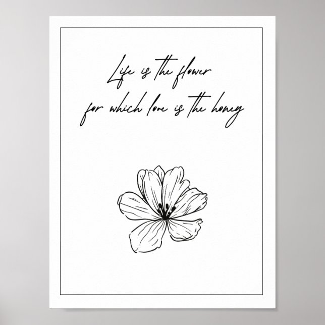 Inspirational Love Poster (Front)