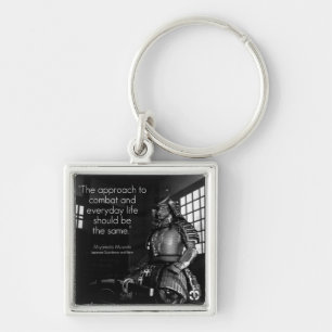 Inspirational Martial Arts Words - Combat and Life Keychain
