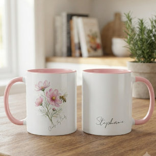 Inspirational Meadow Joyful Floral Tribute Mug