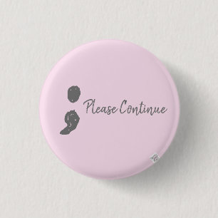 inspirational mental health awareness badge 1 inch round button