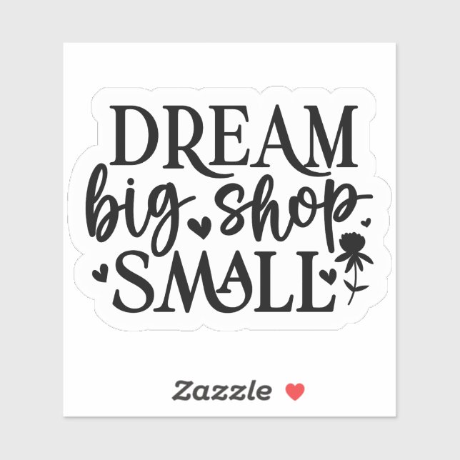 Inspirational Message for Small Business Packaging (Sheet)