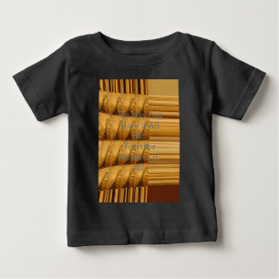 Inspirational Message with African Wildlife Design Baby T-Shirt