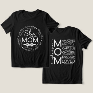 Inspirational Mom Tri-Blend Shirt