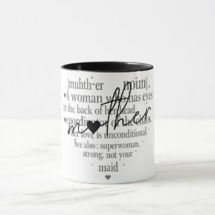 Inspirational Mother Definition Mug