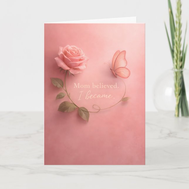 Inspirational Mother’s Day Card (Front)