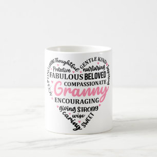 Inspirational Mother's Day Heart/Granny Coffee Mug