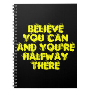 Inspirational Motivation Positive Success Quotes Notebook