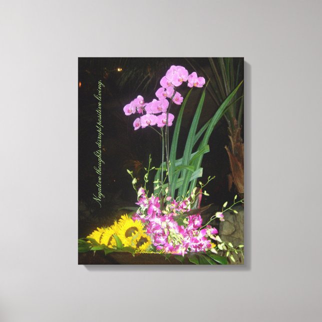 Inspirational / Motivational Canvas Wall Art (Front)