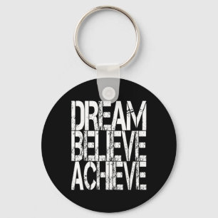 Inspirational Motivational Quote Shirt Women Men B Keychain