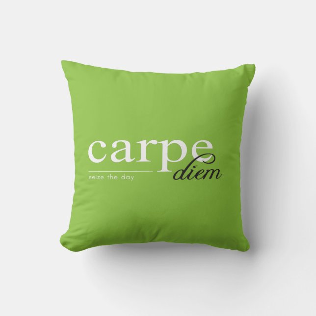 Inspirational Motivational Quote Throw Pillow (Front)
