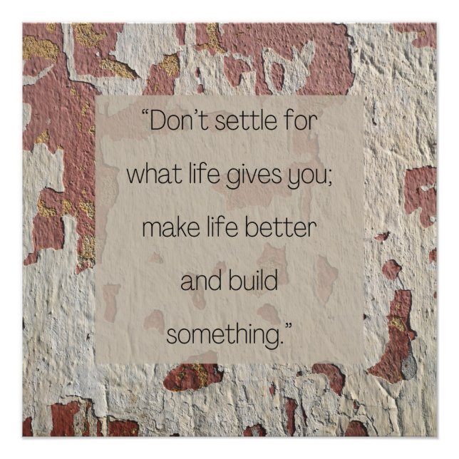 Inspirational motivational quotes famous author ph photo print (Front)