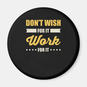 Inspirational Motivational Success Quote Magnet