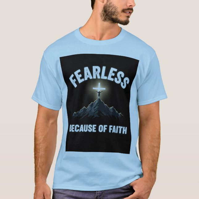  Inspirational Mountain Design Tee (Front)