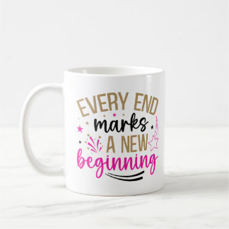 Inspirational New Beginnings Coffee Mug