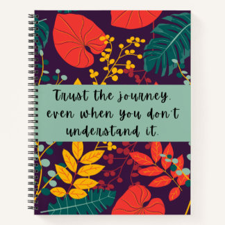 Inspirational notebook