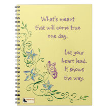 Inspirational Notebook - Keep Moving