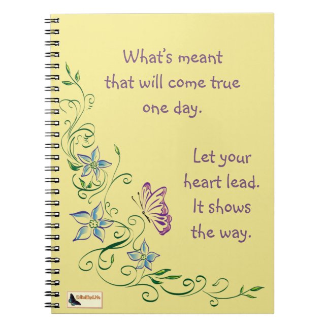 Inspirational Notebook - Keep Moving (Front)