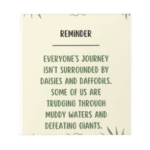 Inspirational Notebook Notepad